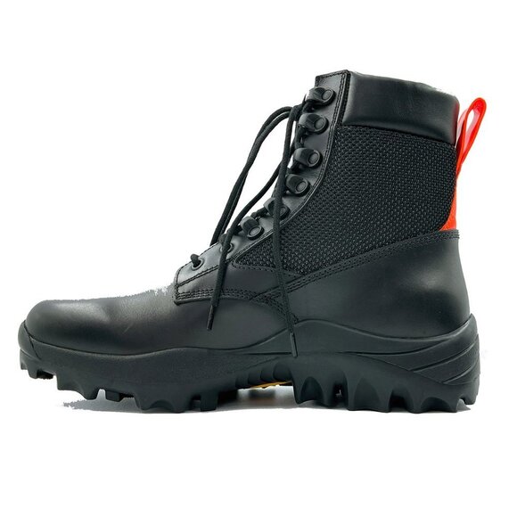 MCM High Top lace Up Black Military Boots - Picture 2 of 8